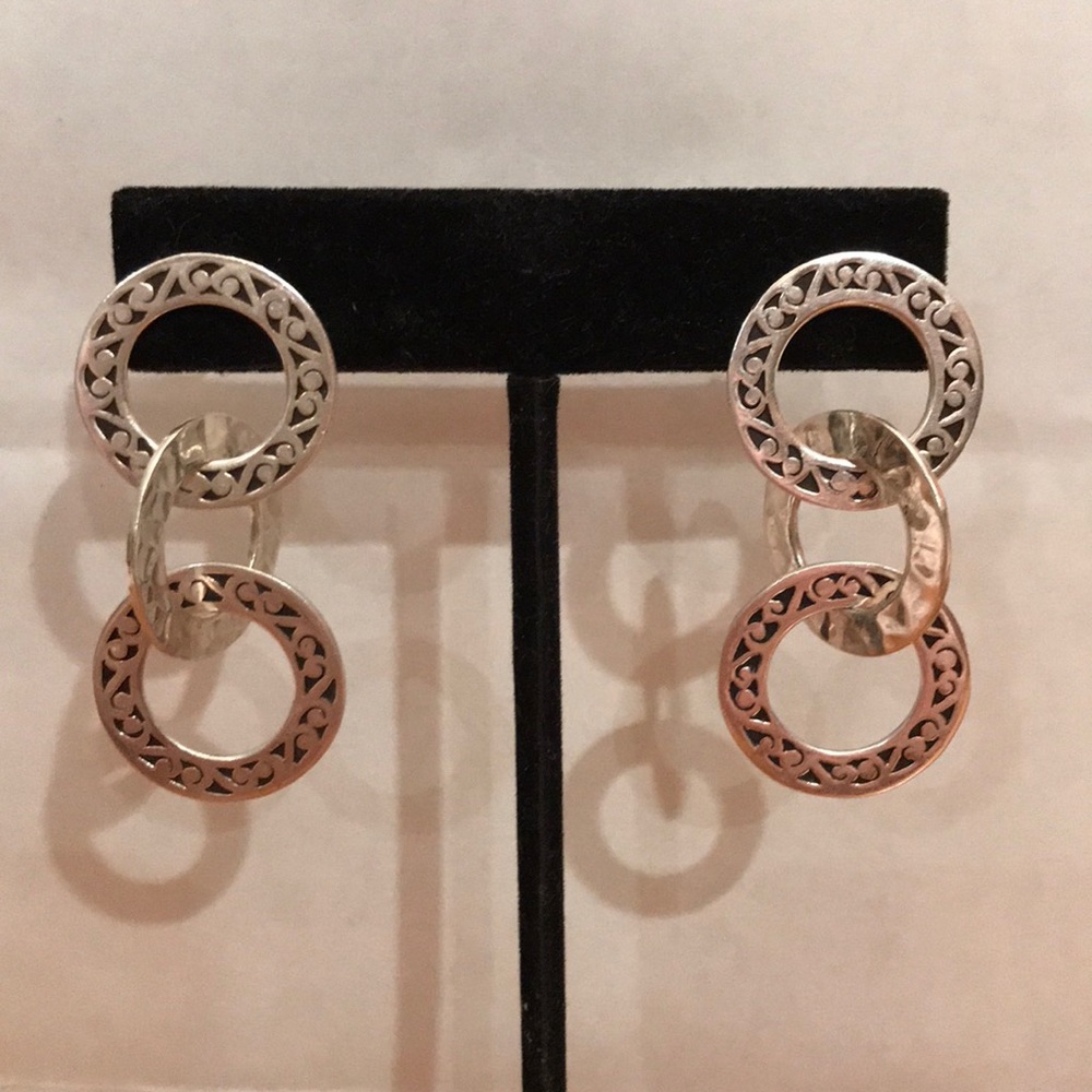Lois Hill sterling earrings